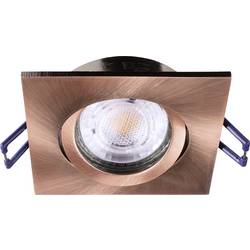 Deko Light Samsola, eckig, Kupfer 110044 Deckenstrahler GU10 Kupfer (gebürstet)
