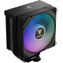 Gamdias Processor cooler Boreas M2 51D black aRGB lighting (158 mm), CPU Kühler, Schwarz