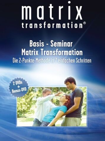 Basis Seminar Matrix Transformation - Die 2 Punkt Methode in 7 einfachen Schritten [3 DVDs] - Preis vom 11.10.2026 15:43:13 h