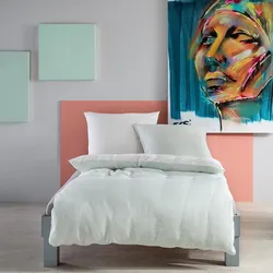 Fleuresse Halbleinen Wendebettwäsche Provence W Verviers 155x220 cm + 80x80 cm | lindgrün-natur - grün