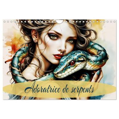 Adoratrice de serpents (Calendrier mural 2027 DIN A4 vertical), CALVENDO calendrier mensuel