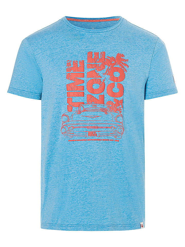 Timezone Shirt in Blau - L