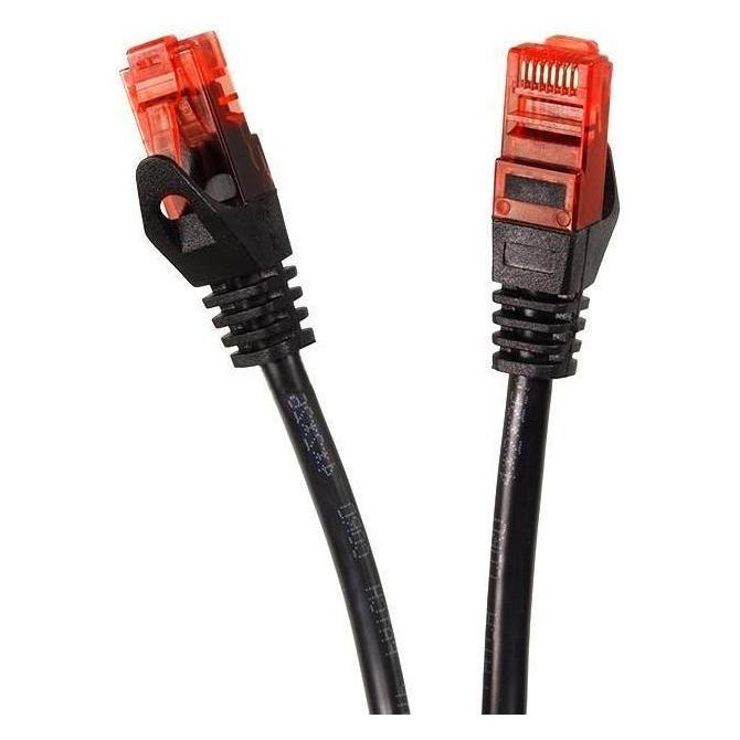 Maclean MCTV-741 MCTV-741 Patchkabel UTP cat6 Kabel Stecker-Stecker 20m schwarz (UTP, CAT6, 20 m) (MCTV-741)