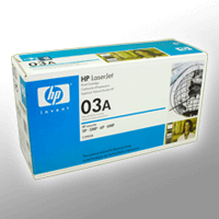 HP Toner C3903A 03A schwarz