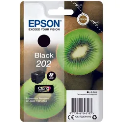 Epson Original 202 Kiwi Druckerpatrone schwarz 250 Seiten 6,9ml (C13T02E14010)