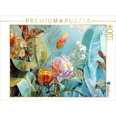 CALVENDO Puzzle Exotische Pflanzenwelt | 1000 Teile Lege-Größe 64x48cm Foto-Puzzle für glückliche Stunden