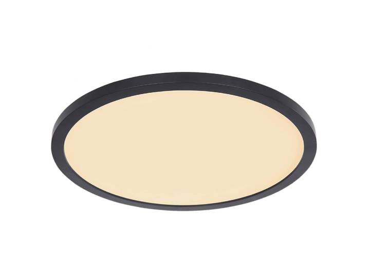 Plafonnier Sapana I Ø 29cm Noir Matériau : Matière plastique Type de matière synthétique : Polypropylène LED non-remplaçables Module LED