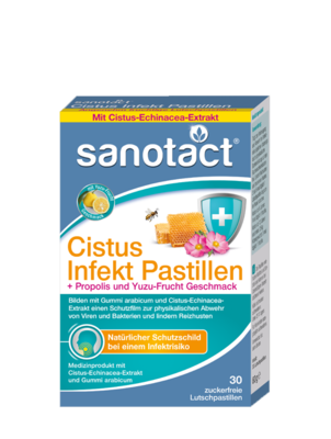 sanotact GmbH SANOTACT Cistus Infekt Pastillen 30 St 17380165