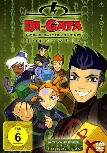 Jeffrey, Sean V. - Di-Gata Defenders - Staffel 1.2, Episoden 14-26 [2 DVDs] - Preis vom 17.10.2026 19:25:27 h