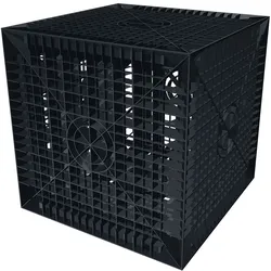 ACO  Sickerbox  inkl.  Filtervlies  205  L  Fassungsvermögen  60  x  60  x  60  cm  für  DN  100/150