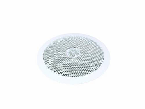 Omnitronic CST-6 Einbaulautsprecher 30 W 100 V Weiß 1 St.