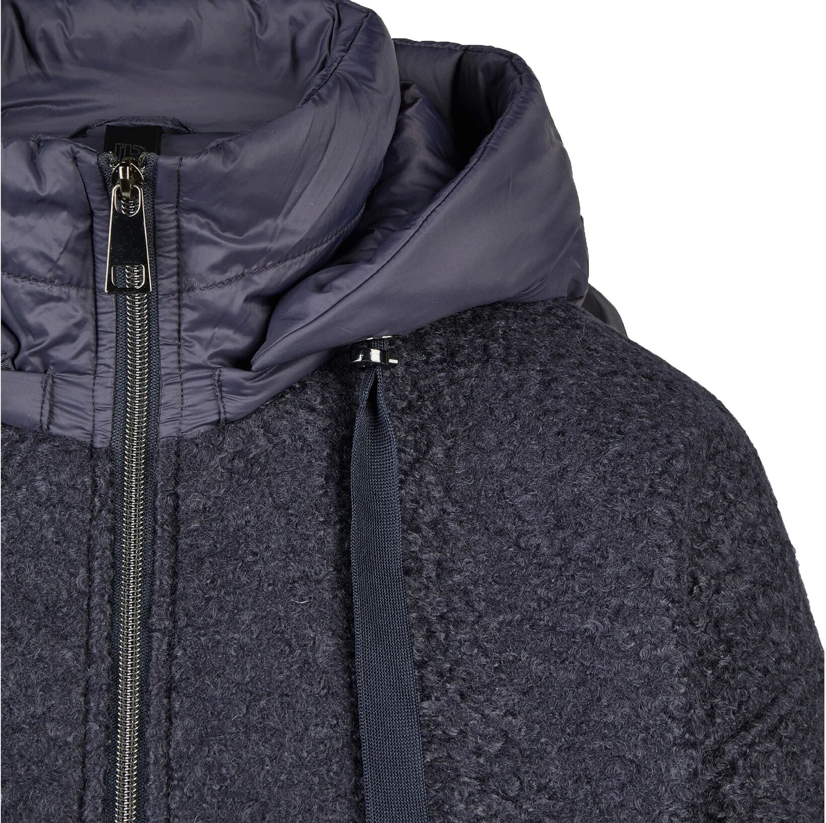 Tchibo - Barbara Lebek Bouclé-Jacke - Damen - Gr. 46 - blau