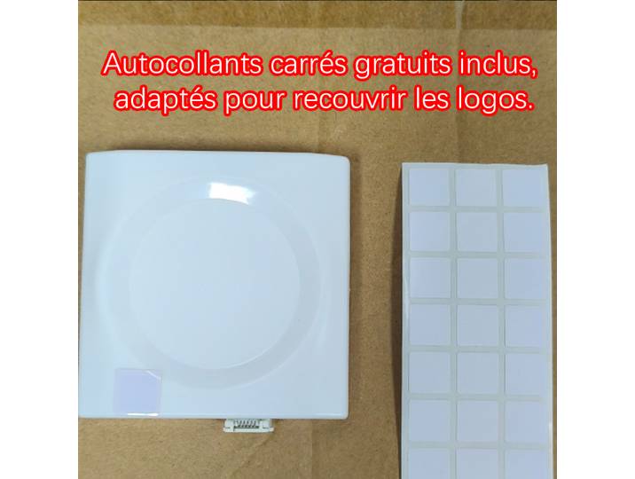 Lot de 40 boîtiers PTO, réceptacle monomode 1 pôle, boîtier de réceptacle monomode SC/APC pour kits de boîtiers PTO avec logo SFR