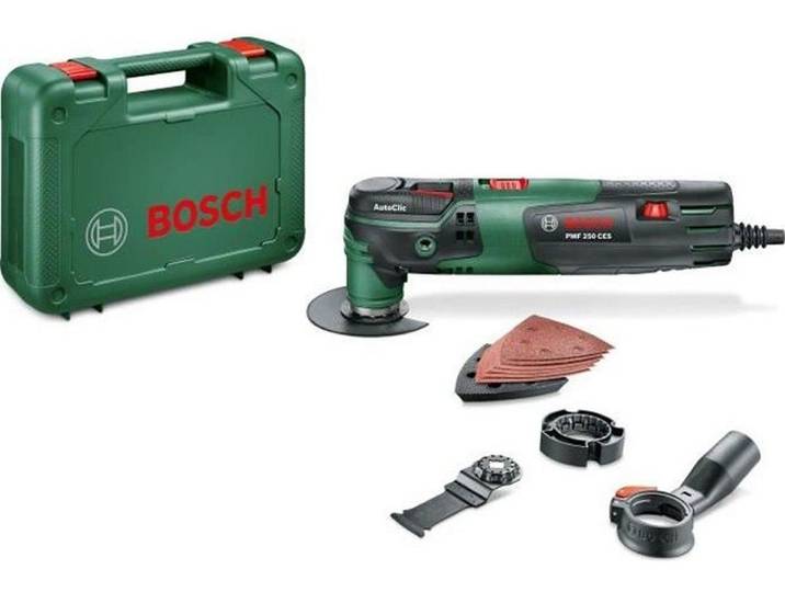 Outil multifonction Bosch - PMF 250 CES - 250 W - Fonction Autoclic - Interface Starlock