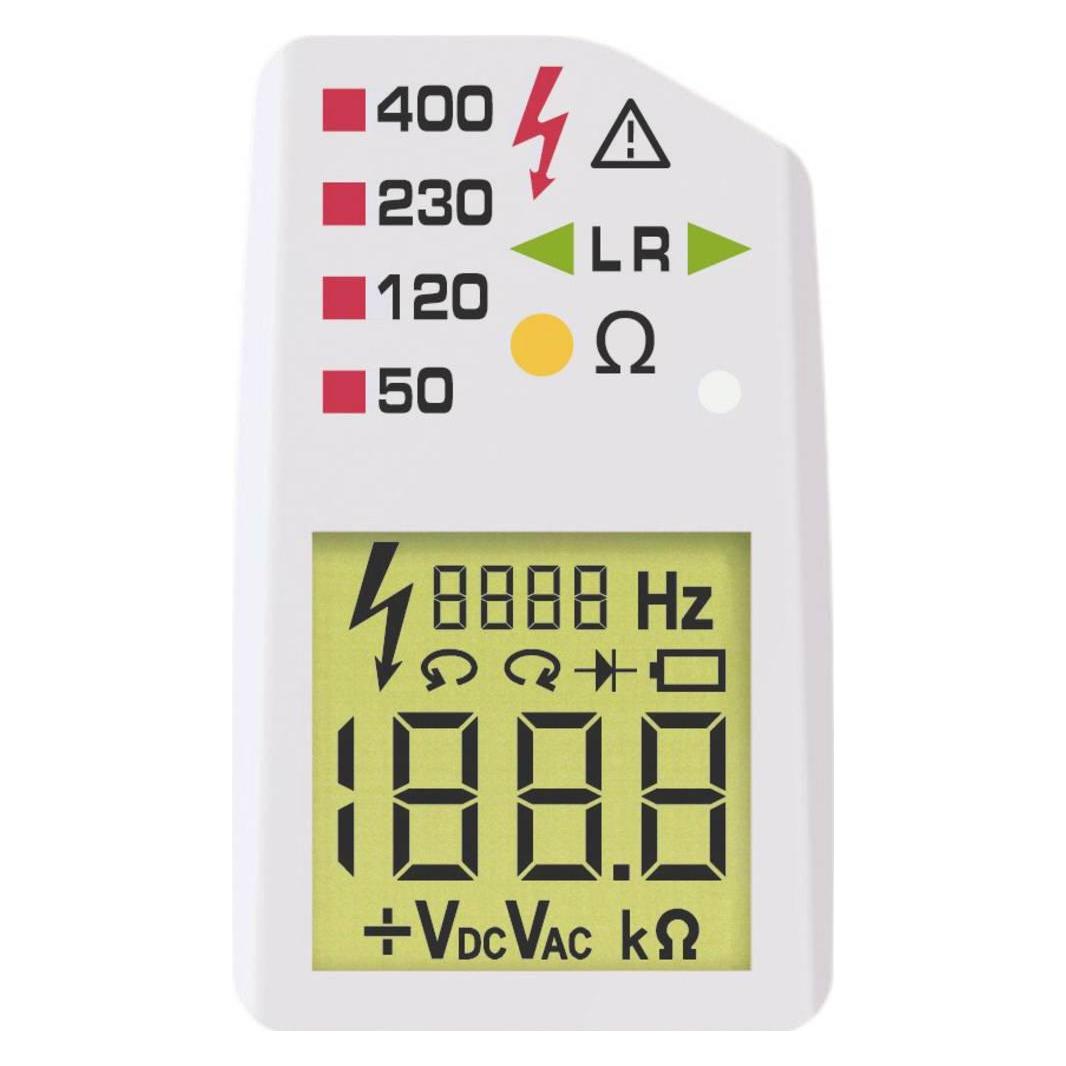 Benning DUSPOL digital Tweepolige spanningstester (Spannungsprüfer) (50263)