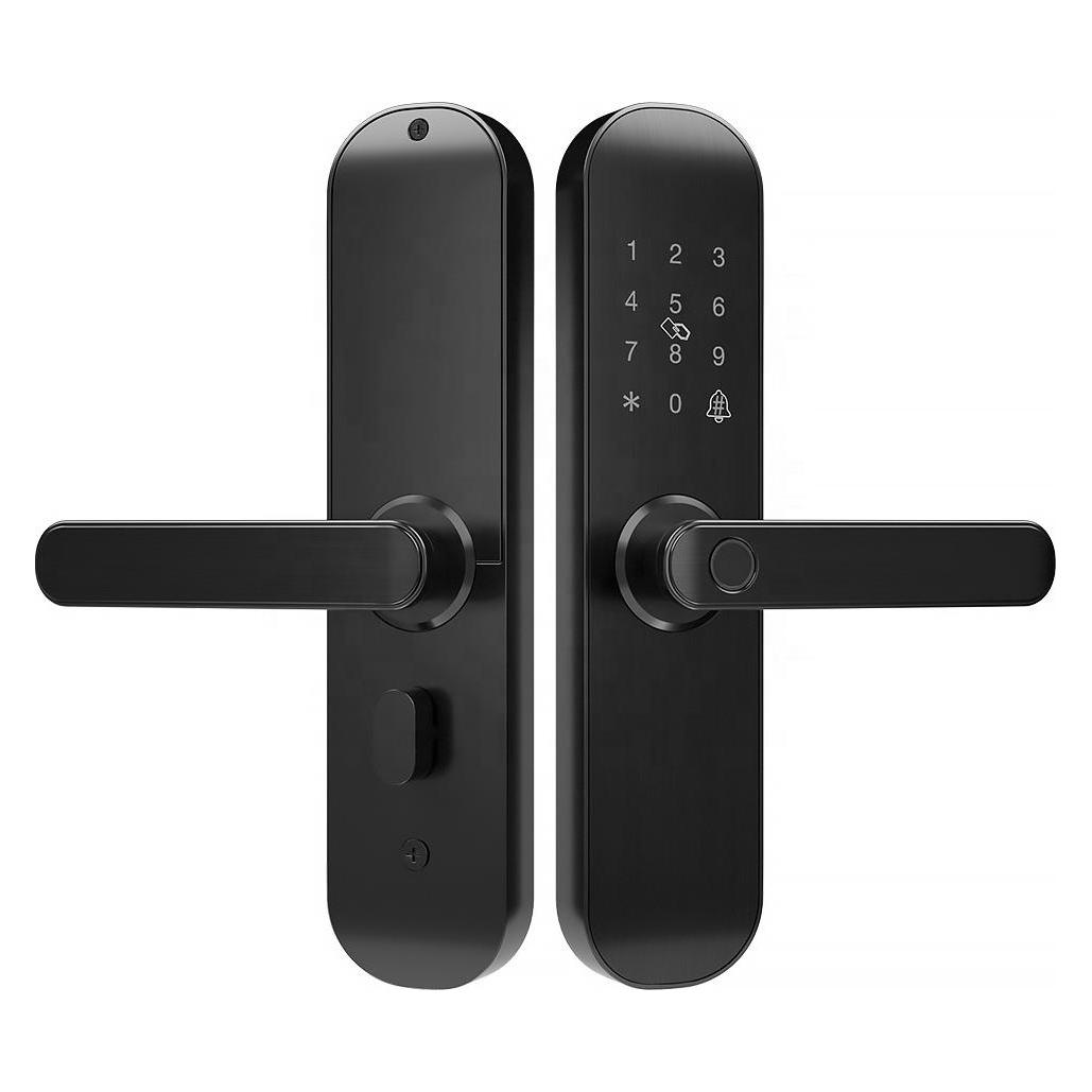 PNI Yala Smart Hotelzugang SafeHome PTY500BR WiFi, rechts, Zugang mit Fingerabdruck, Code, Karte, Sc (Elektronische Zahlenkombination, Fingerabdruck, Schlüsselkarte) (43698335)