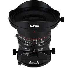 Laowa Festbrennweite 17mm F/4 Zero-D Tilt-Shift - Fujifilm (Fujifilm G, Mittelformat, Vollformat), Objektiv, Schwarz