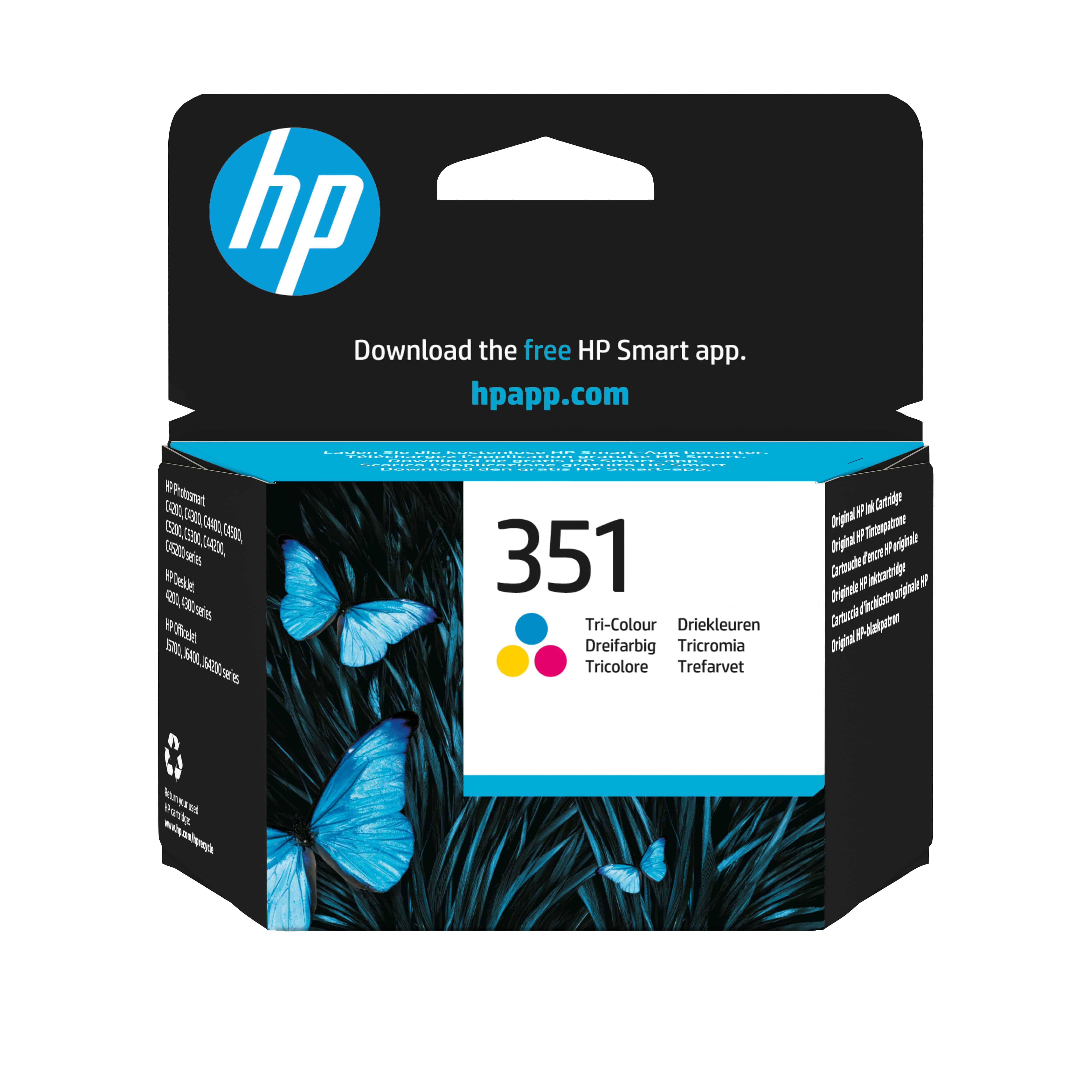HP Nr.351 Druckerpatronen Cyan, Magenta, Gelb CB337EE