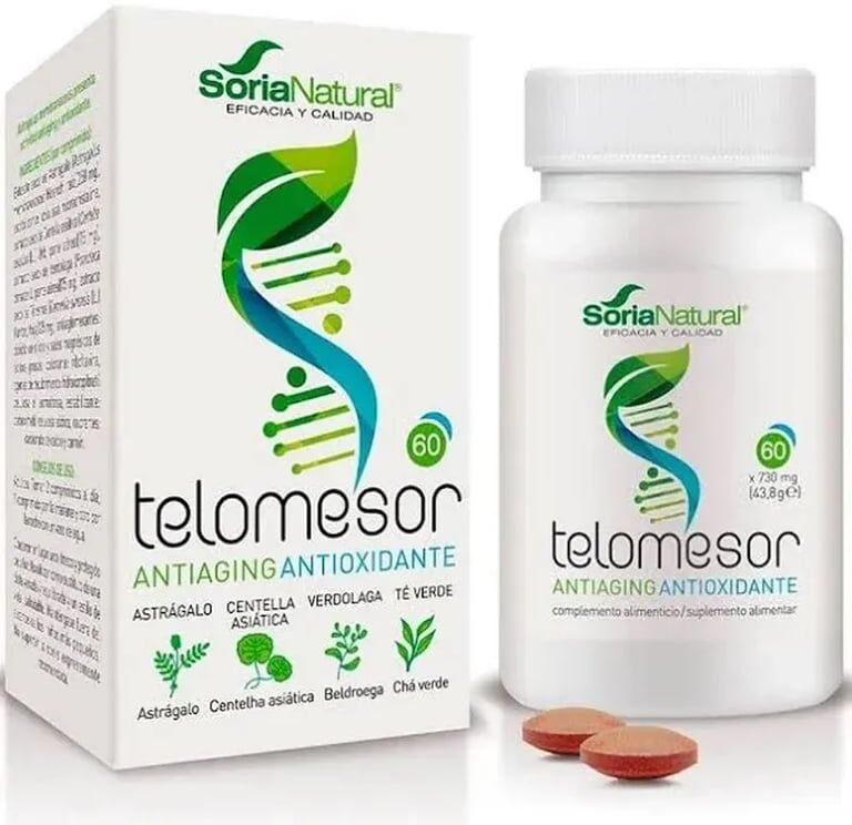 Soria Natural Telomesor 60 Tabs