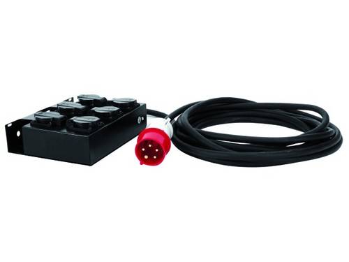 Eurolite SB-65 Stromverteiler 6fach