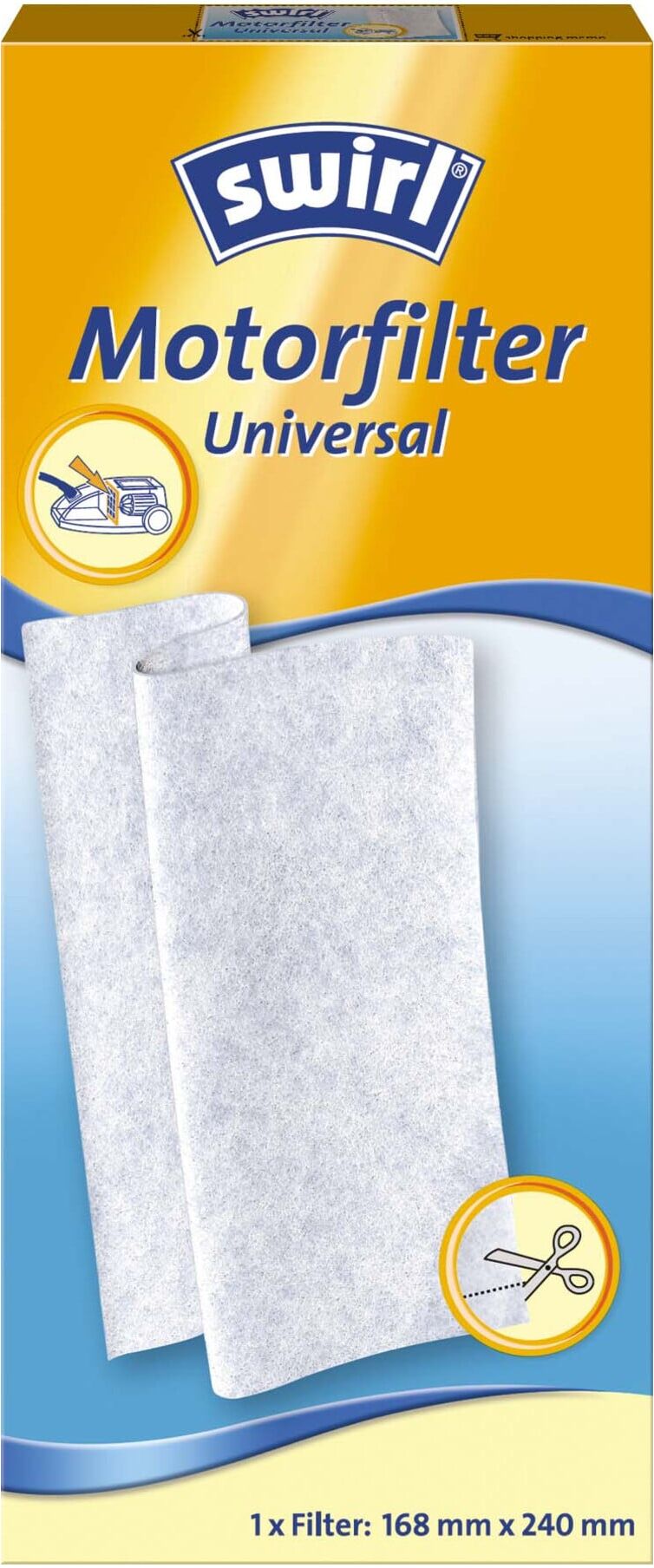 Swirl Motorfilter Universal 01 168 x 240mm (180691)