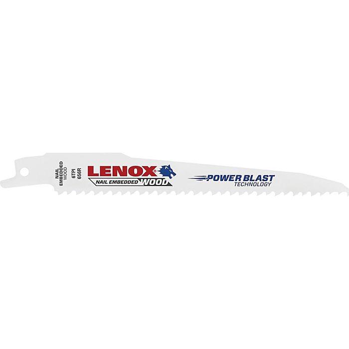 LENOX Säbelsägeblatt Bimetall 20582956R 6 Zähne 229 x 19 x 1,3 mm VPE 5