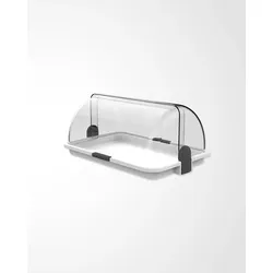 Biesse Buffet Vitrine mittelgroß, aus Kunststoff, weiß: 38x26x17 cm