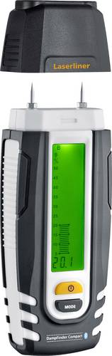 Laserliner DampFinder Compact Plus Materialfeuchtemessgerät Temperaturmessung