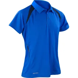 SPIRO Herren Team Polo S177M royal/navy 3XL