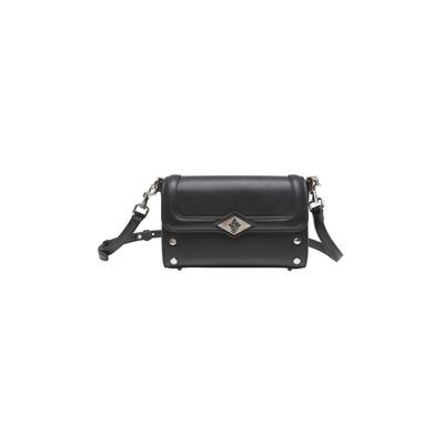 Schultertasche REPLAY "Replay Tasche FP", Damen, Gr. onesize, schwarz, Polyurethan (PU), unifarben, Taschen Schultertasche