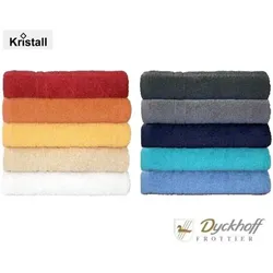 Dyckhoff Frottierserie 'Kristall' (Farbe: Stein / Größe: Handtuch 50 x 100 cm)
