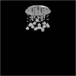 Ideal Lux Deckenleuchte MOONLIGHT PL5, 5-flammig, G9 max. 40W, Gold IDEA-094663