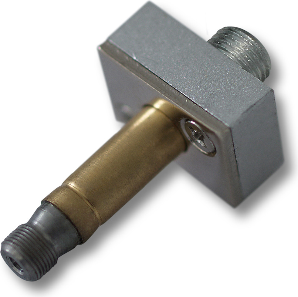 Wiltec Airbrush aanloopontlastingsventiel voor compressor AS189 / AS196 / AS19, zilverkleurig, Hoogte: 23 mm