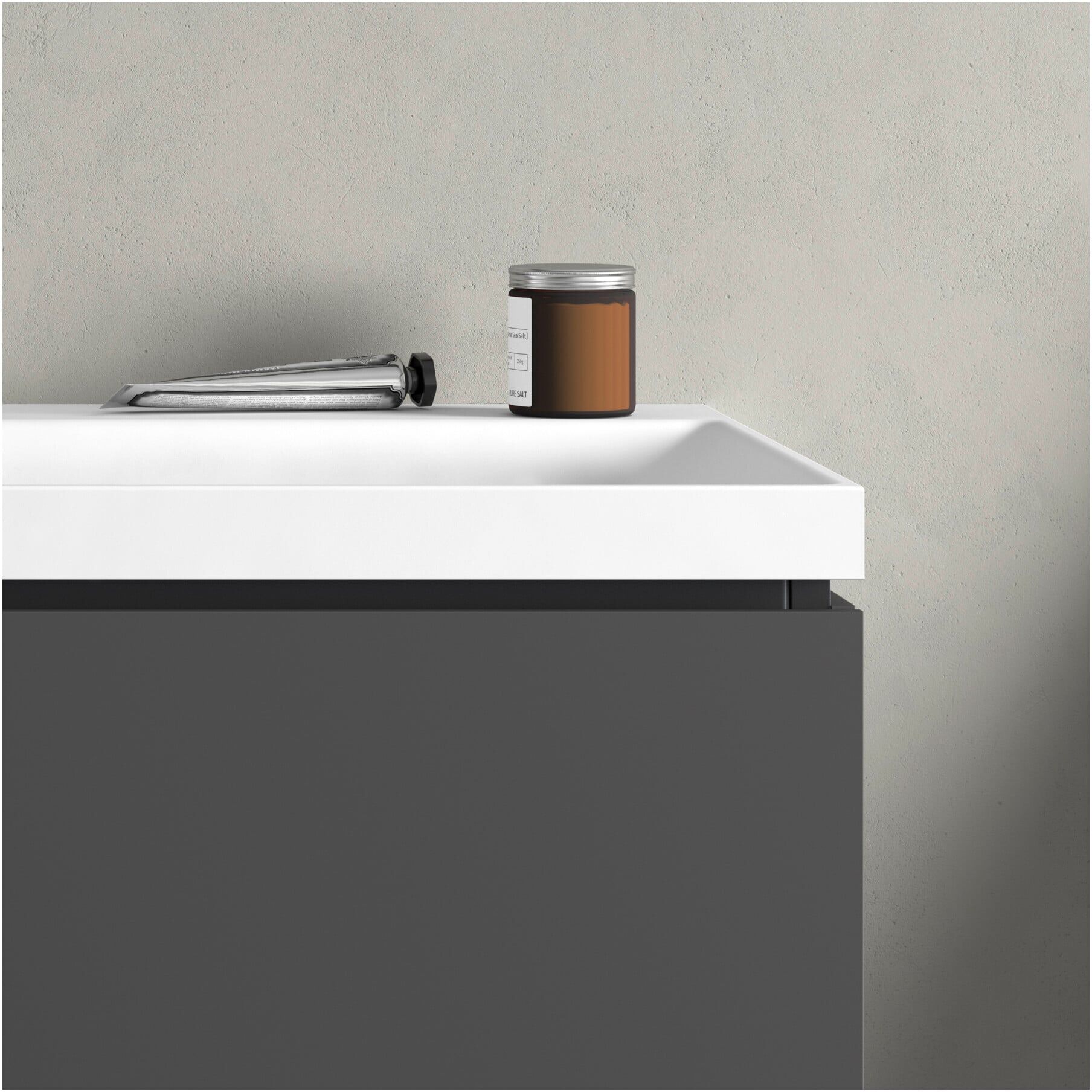 Duravit Möbel-Set L-Cube 100x48x48cm, o HL, graph matt, 2 Schub. (LC6952N80800000)