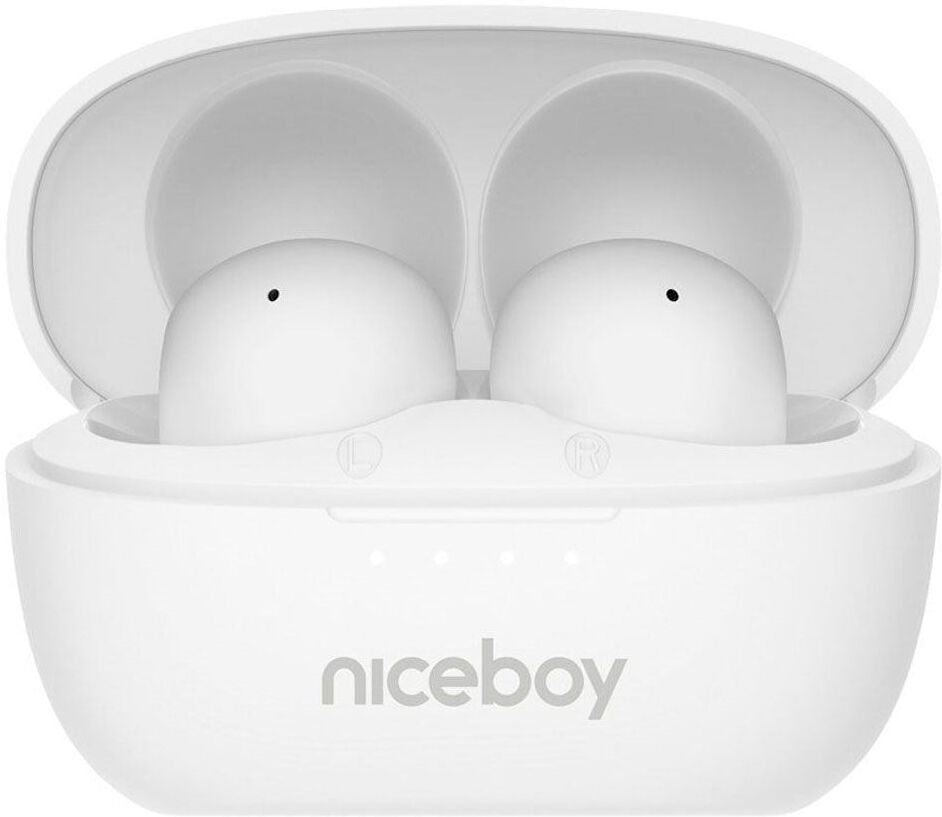Niceboy HIVE Podsie 4 True Wireless In-Ear Høretelefoner - Hvid