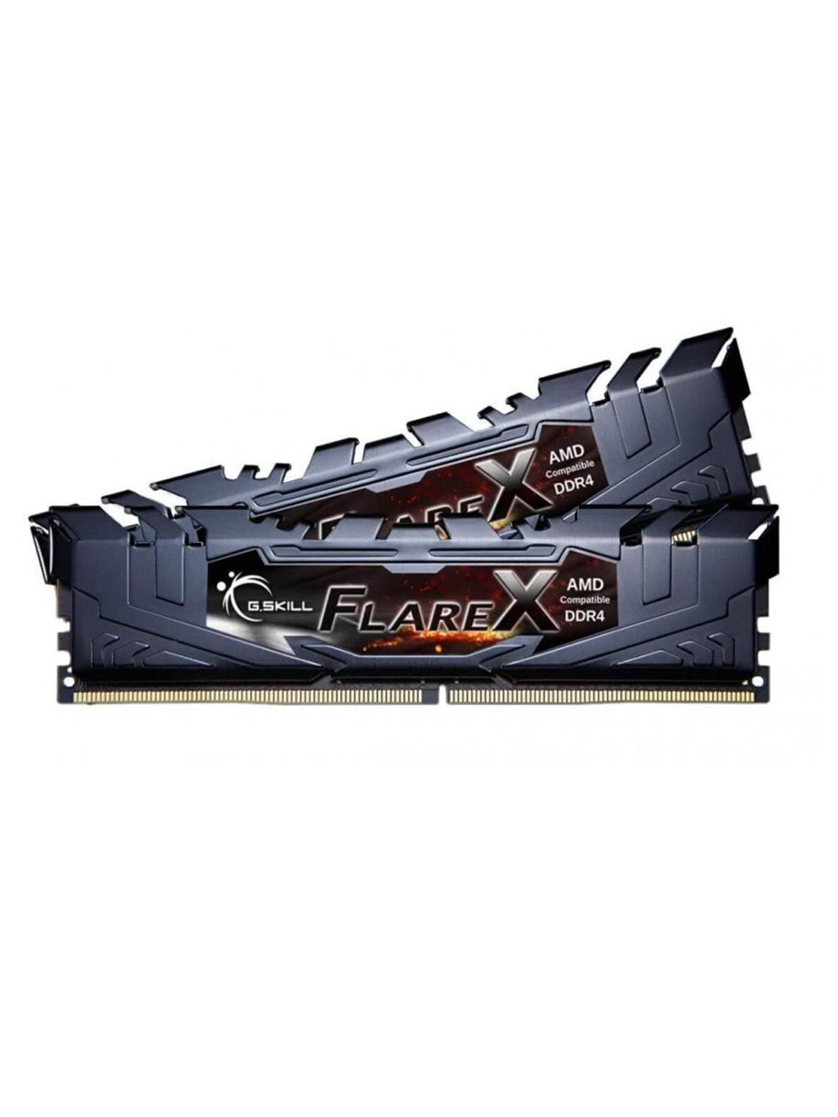 G.Skill Flare X DDR4-3200 - 16GB - CL16 - Dual Channel (2 pcs) - AMD Optimized - Schwarz