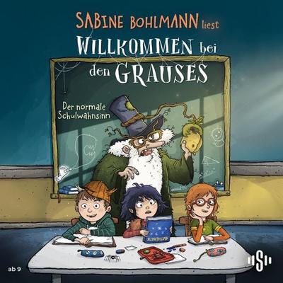 Der normale Schulwahnsinn - Sabine Bohlmann, CD, 9783745605624