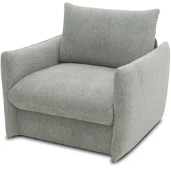 Domo Schlafsofa 1-Sitzer »Helsinki« - 105x195x95cm - grau -