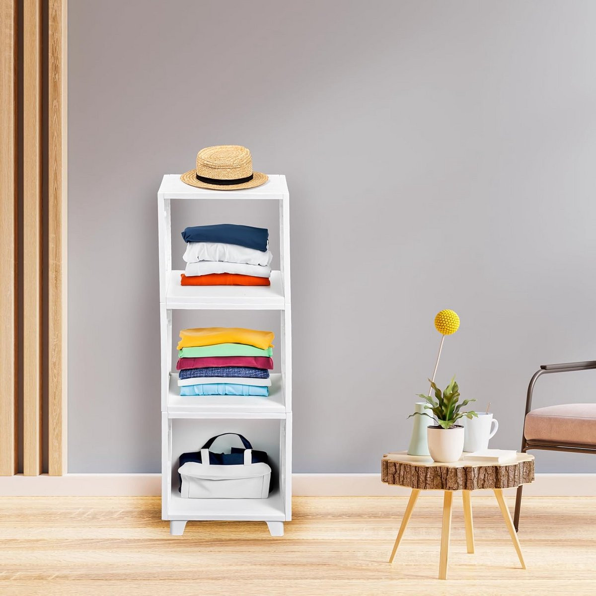 Modulaire Boekenkast Kubus Opbergrek - Stapelbaar en Flexibel Systeem