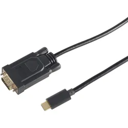 SHVP BS1059185 - USB Typ C Stecker > VGA Stecker, 1,8m