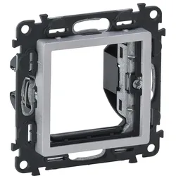 Legrand 752344 Valena Life 45X45 Mosaic-Adapter Farbe: Aluminium