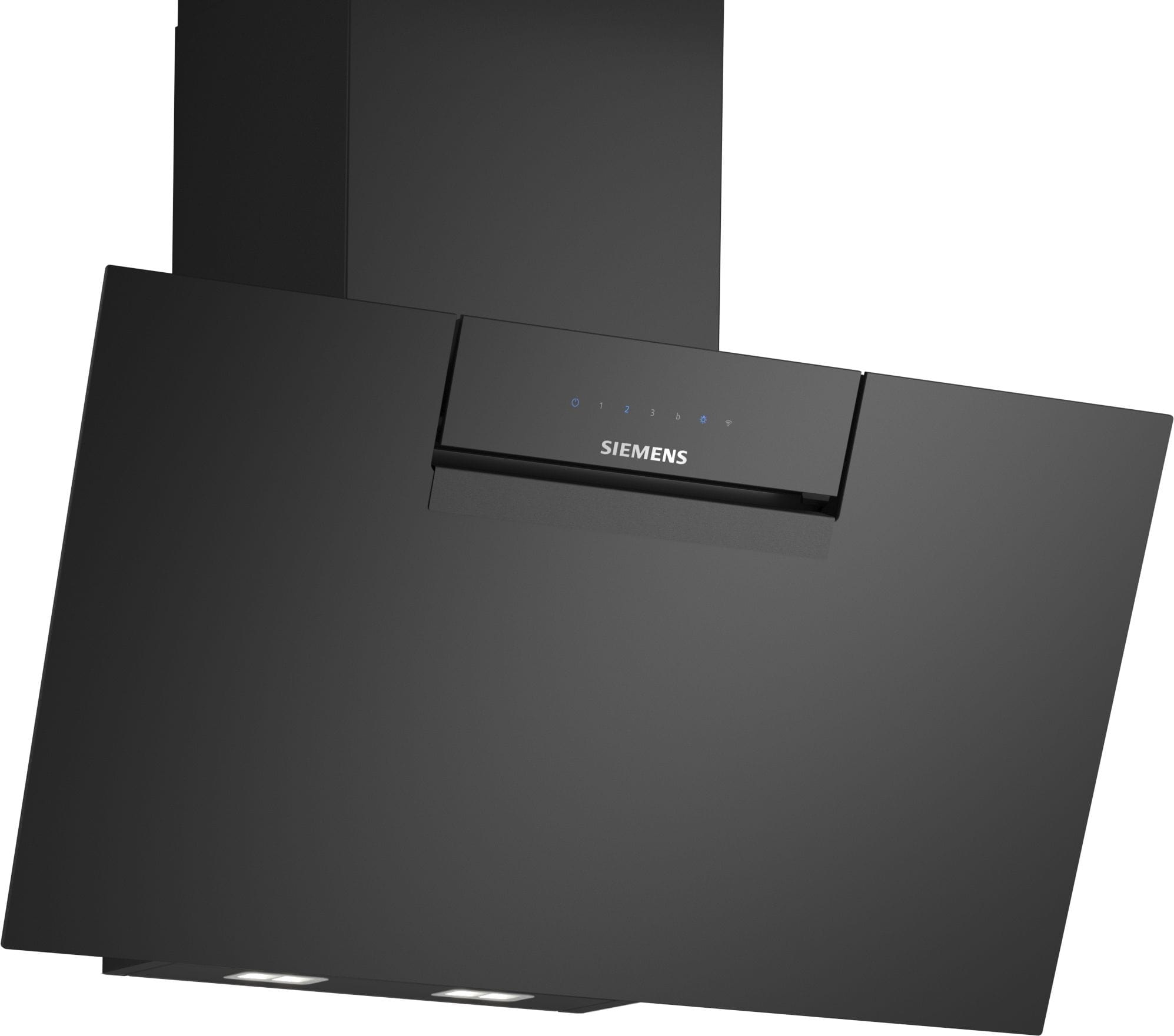 Siemens iQ300 LC87KFN60 Abluft/Umluft Dunstabzugshaube/Esse Wand 80 cm (Schwarz)