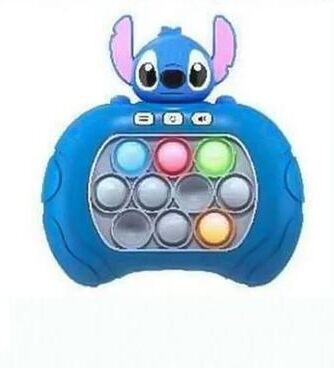 Inspired Living Sanrio Stitch Quick Push Bubble Game Sensory Fidget Toy For Kids 1