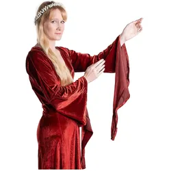 Metamorph Burgherrin Samtkleid rot (L)