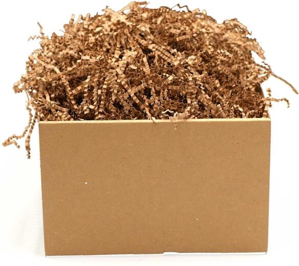 Crinkle craft, bruna pappersstrimlor, 1