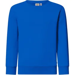 Kinder Sweatshirt Bio-Baumwolle "541" - 110/116 - royal