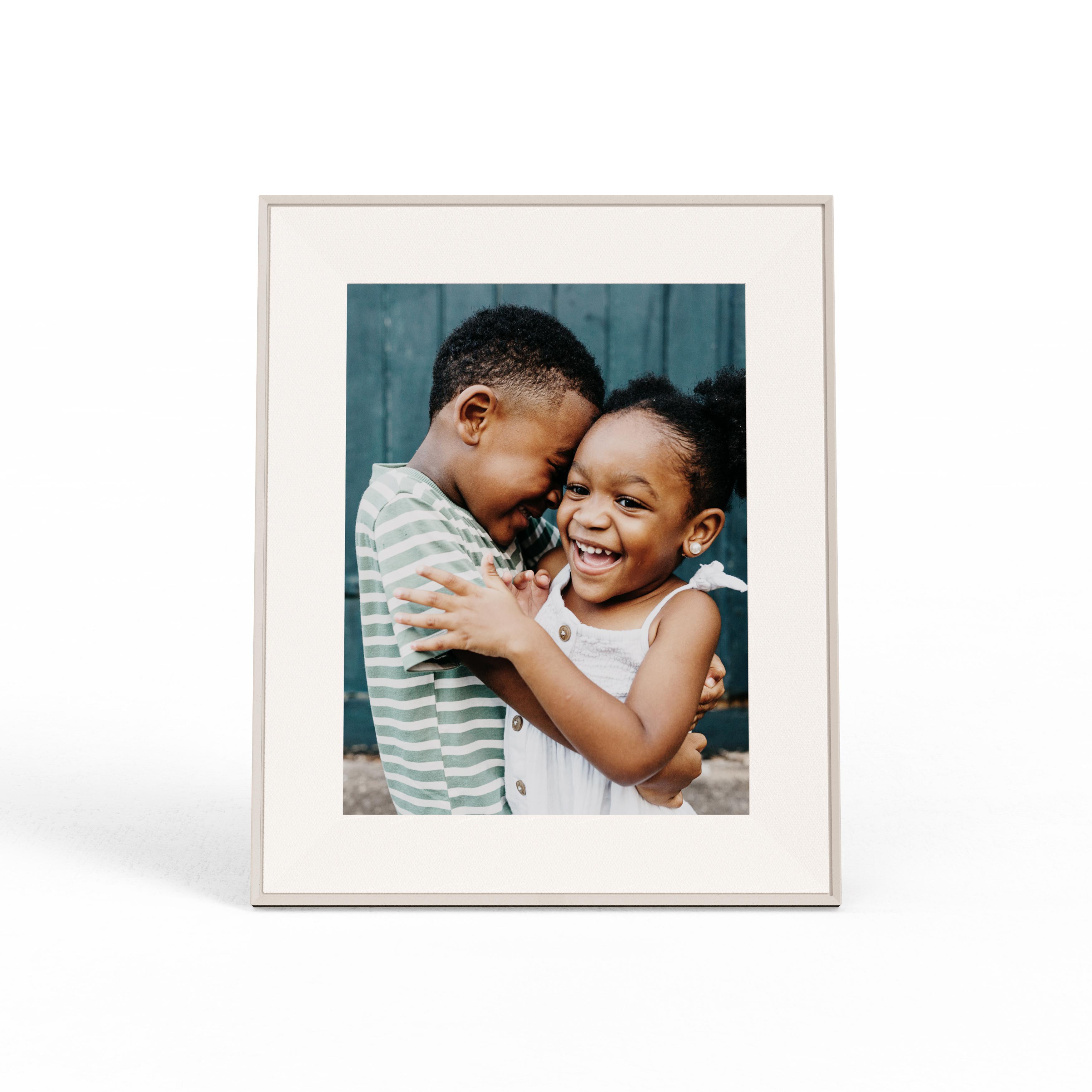 Aura Frames AF115 Photoframe Walden 38cm (15") Digitaler Bilderrahmen Matted Clay
