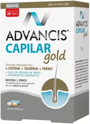 Advancis Capilar Gold x60 Cápsulas