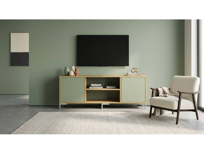 Modernes maßgefertigtes Sideboard Eiche Natur geölt