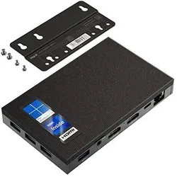 MINI PC QUAD CORE 8GB / 128GB (128 GB, 8 GB), PC, Schwarz
